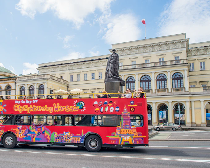 City Sightseeing: Warsaw Hop-on Hop-off Bus Tour