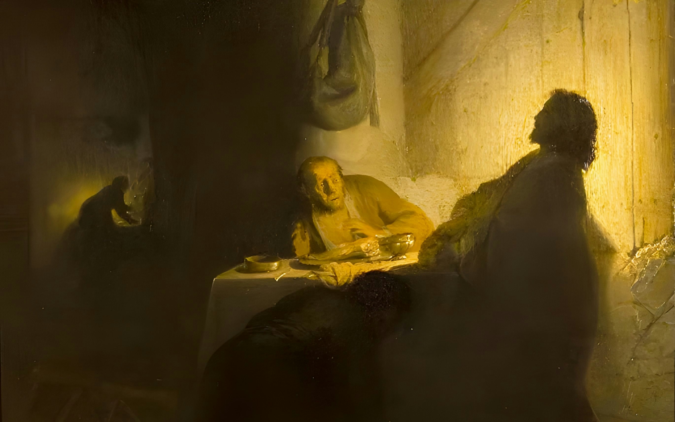 Pilgrims dining at Emmaus, Jacquemart André Museum, Paris.