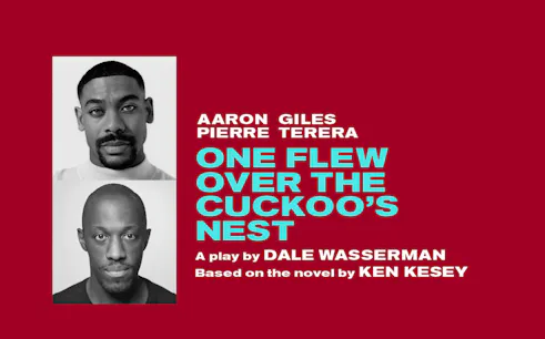 Poster for One Flew Over the Cuckoo's Nest Westend show featuring cast members