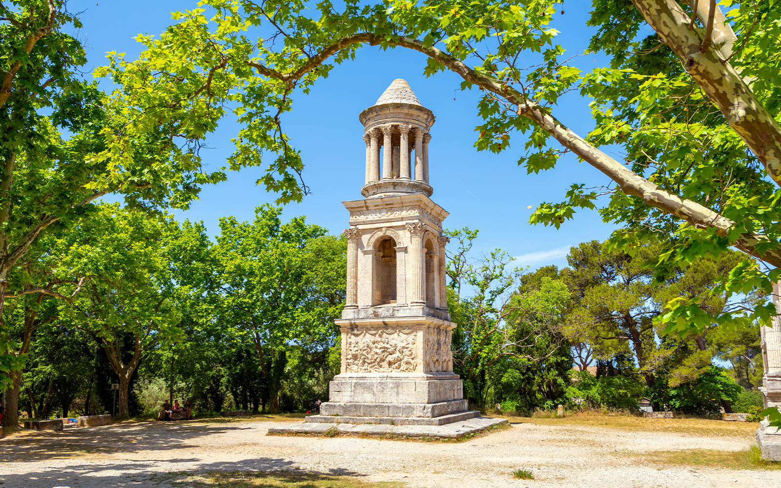 Glanum archaeological site - Mausoleum of the Julii