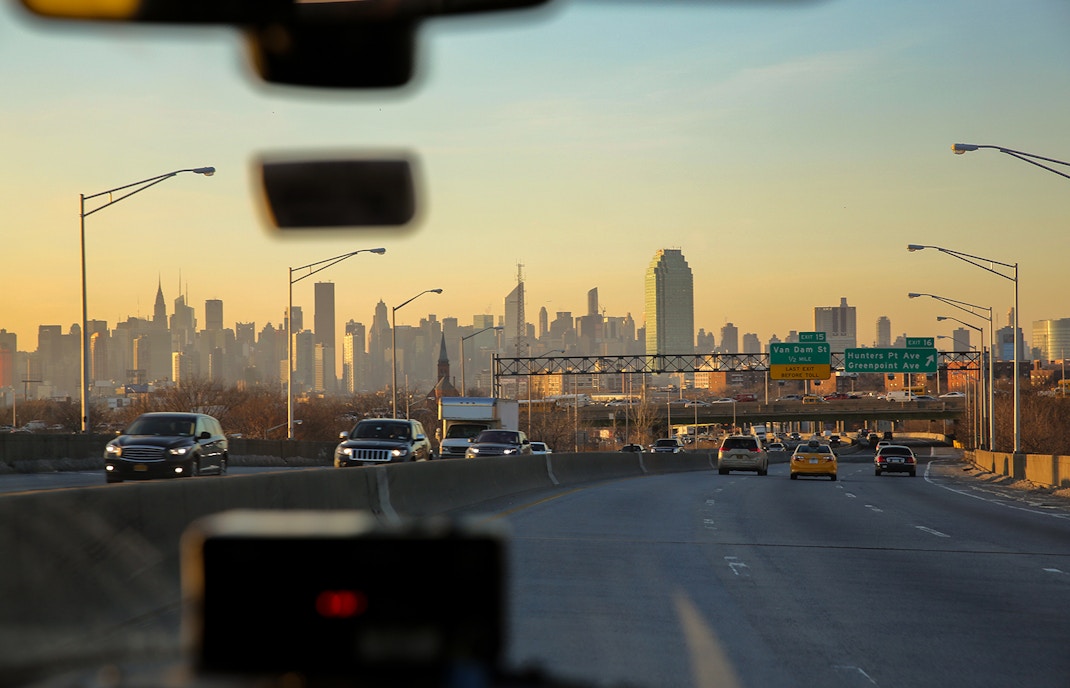 By Car - visit statue of liberty
