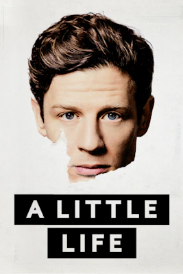 Broadway poster for "A Little Life" featuring cast names and show details.