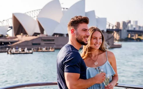 sydney harbour top deck 2-course long lunch cruise-1