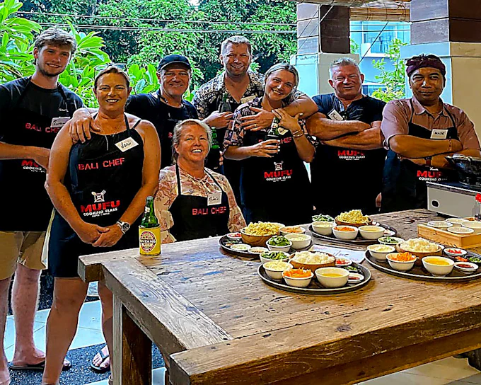 Seminyak Balinese Cooking Class with Local Market Tour