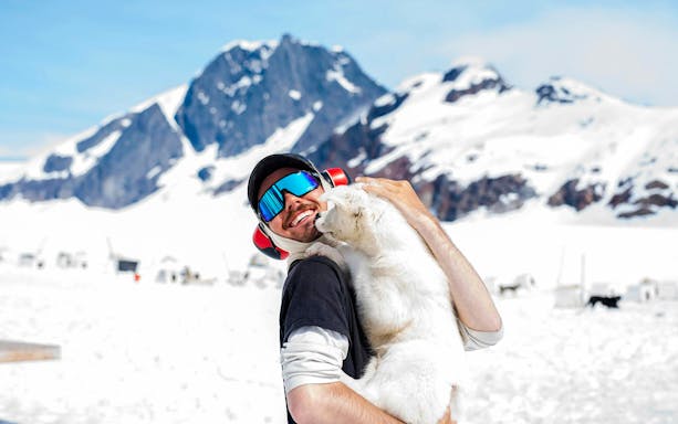 tour de helicóptero em juneau com pouso na geleira e passeio de trenó puxado por cães na geleira herbert-4