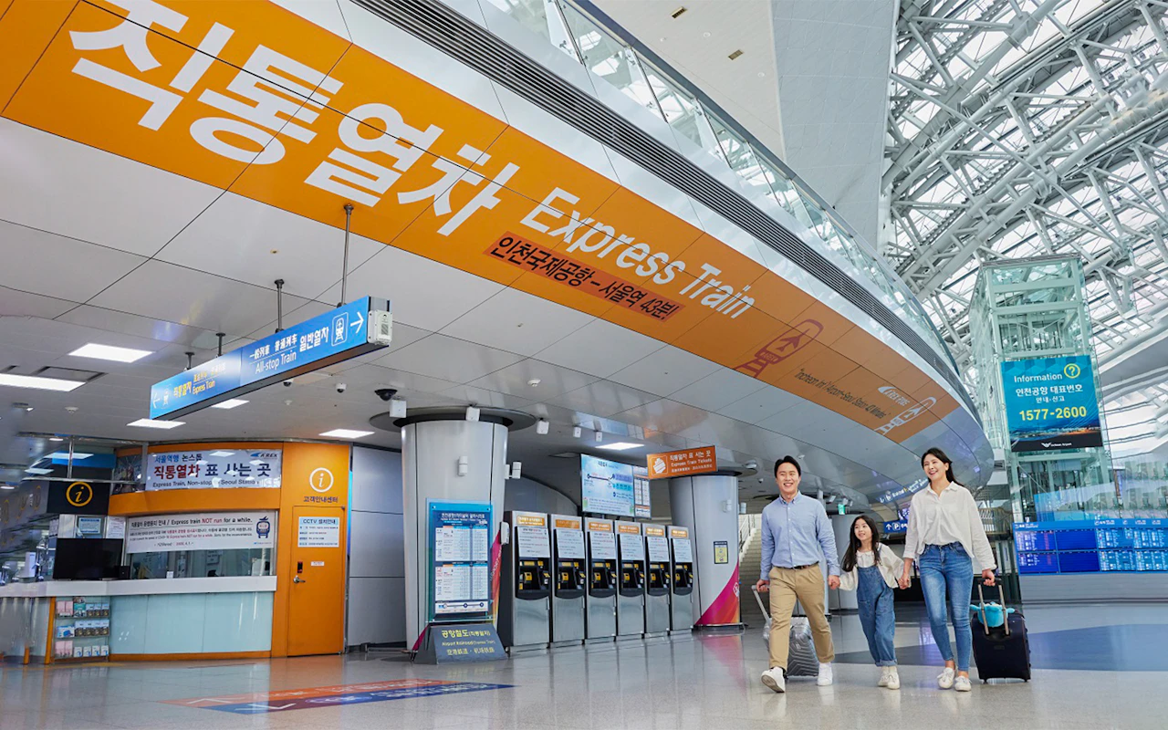 Combo: Treno Express AREX per l'aeroporto di Incheon + Carta SIM Corea + Biglietti Lotte World — 2