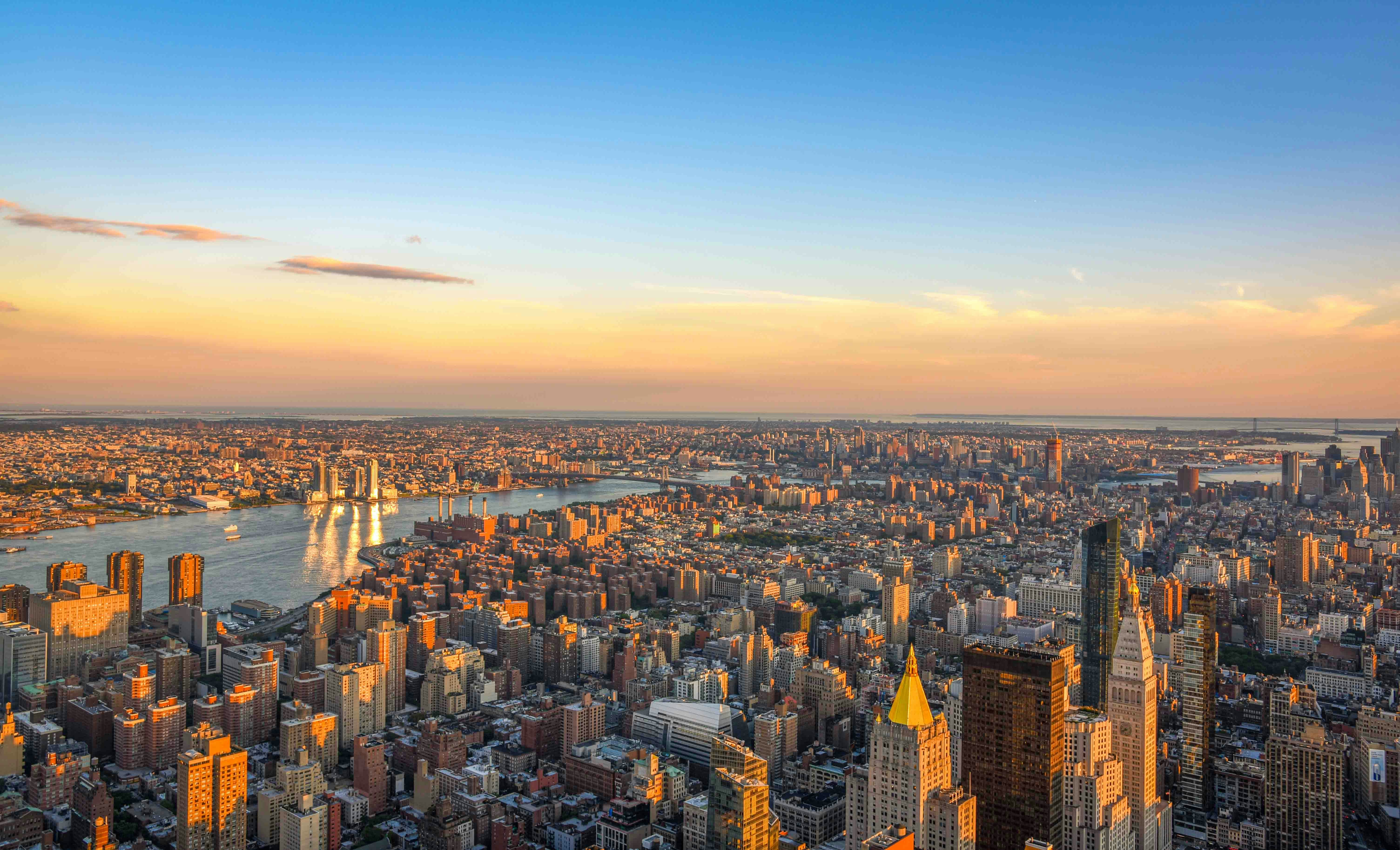 view from 102nd floor of empire state building