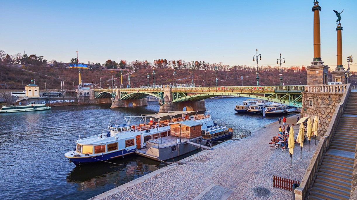 Bootstour Prag Anlegestelle