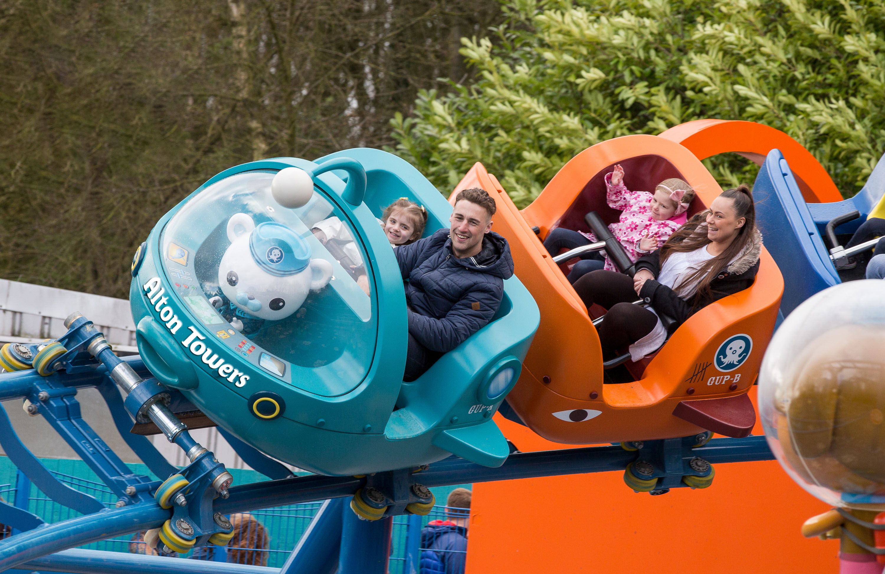 Alton Towers Childrens Rides
