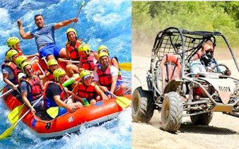 alanya: akarsu raftingi, buggy safari, zipline ve monster truck kombine turu-1