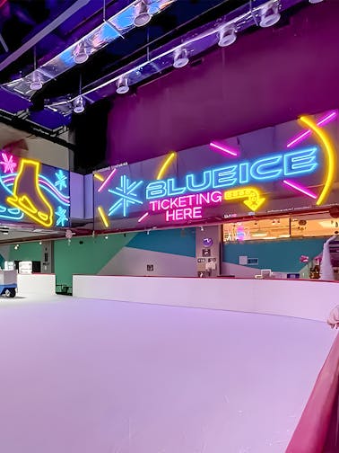 Blue Ice Skating Rink @163 Retail Park