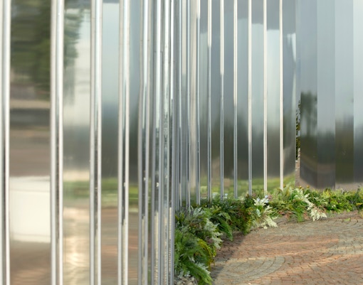 Concave mirrors at ArcelorMittal Orbit