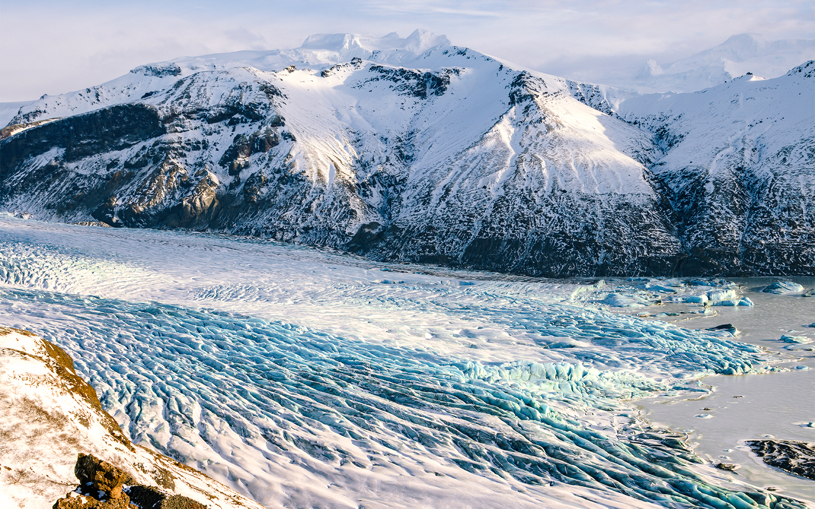  Vatnajökull-gletsjeren 