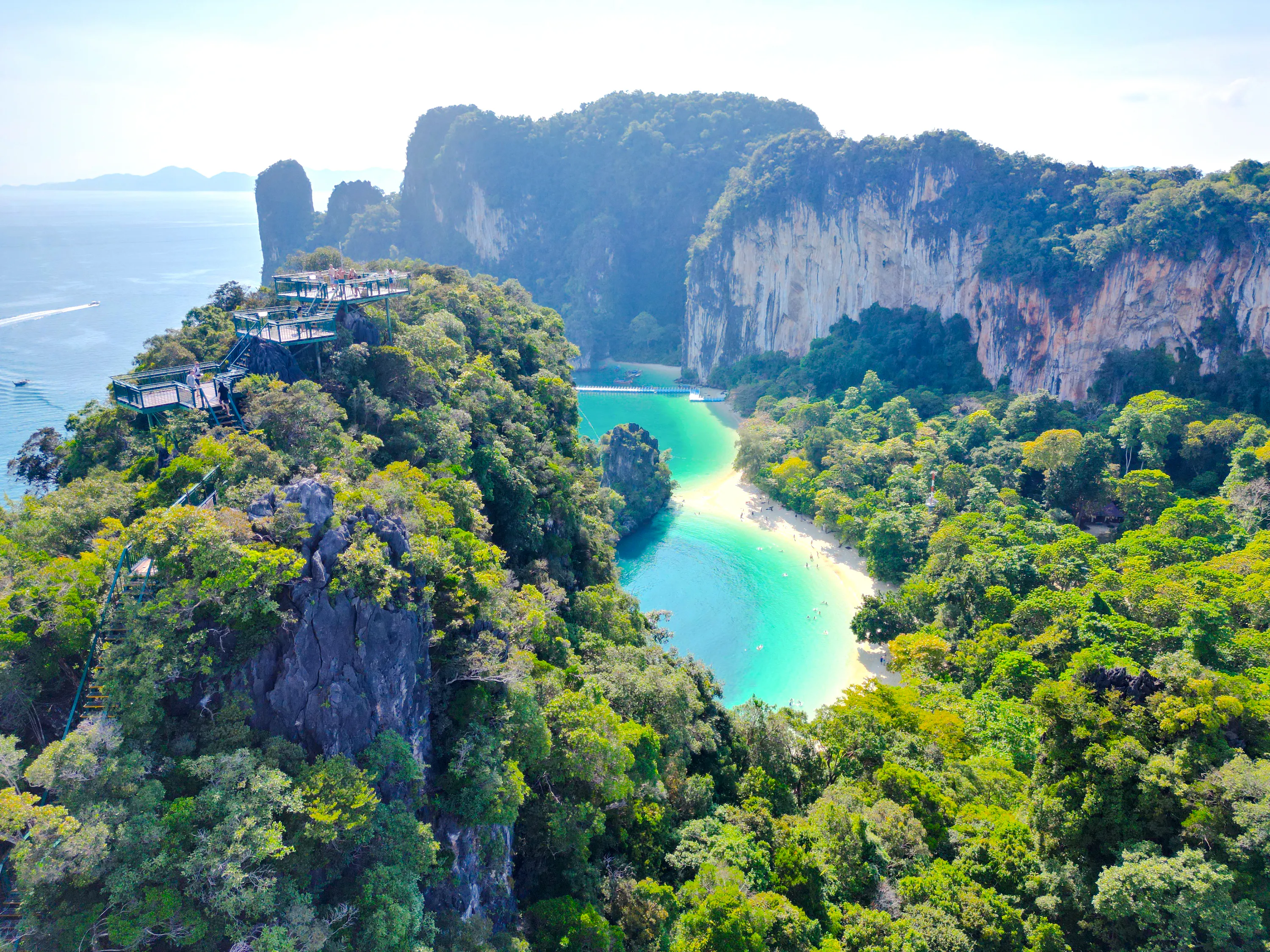From Railay: Private Longtail Boat Island-Hopping Tour
