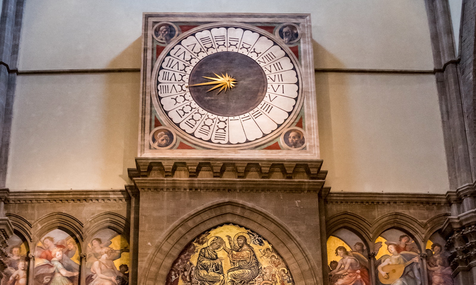 Clock by Paolo Uccello - Florence Duomo