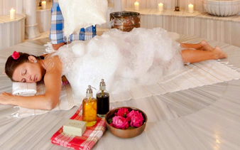 side turkish bath with sauna scrub foam and oil massage-7