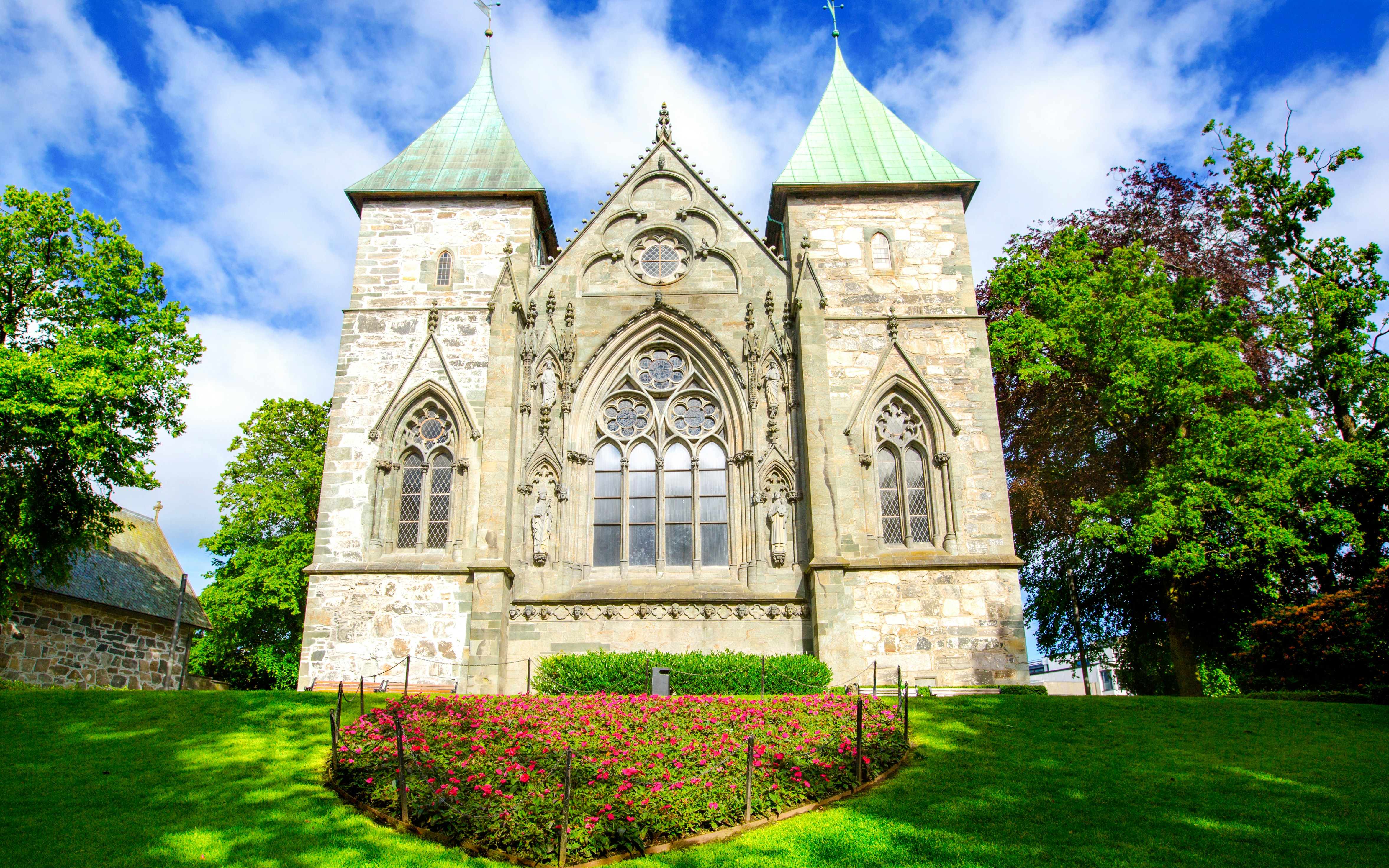 Stavanger Cathedral, the oldest one in Norway