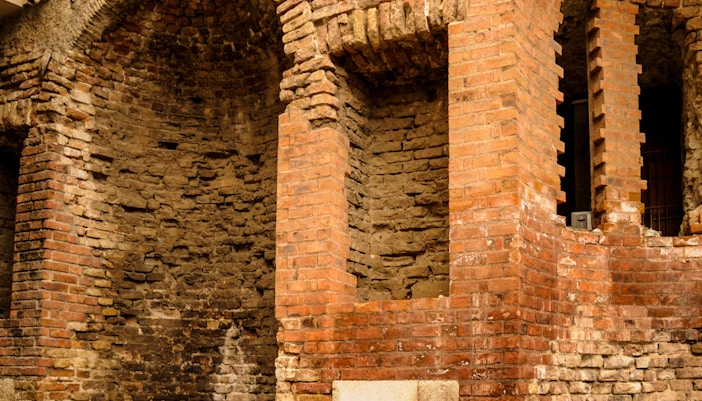 Naumachia in Taormina in Sicily, Italy