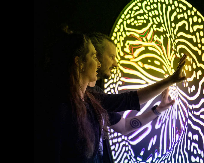 Tickets to Audiovisual Light Art Exhibition at Lumia Gallery