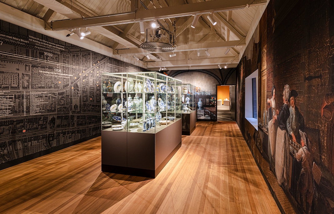 exhibit at royal delft