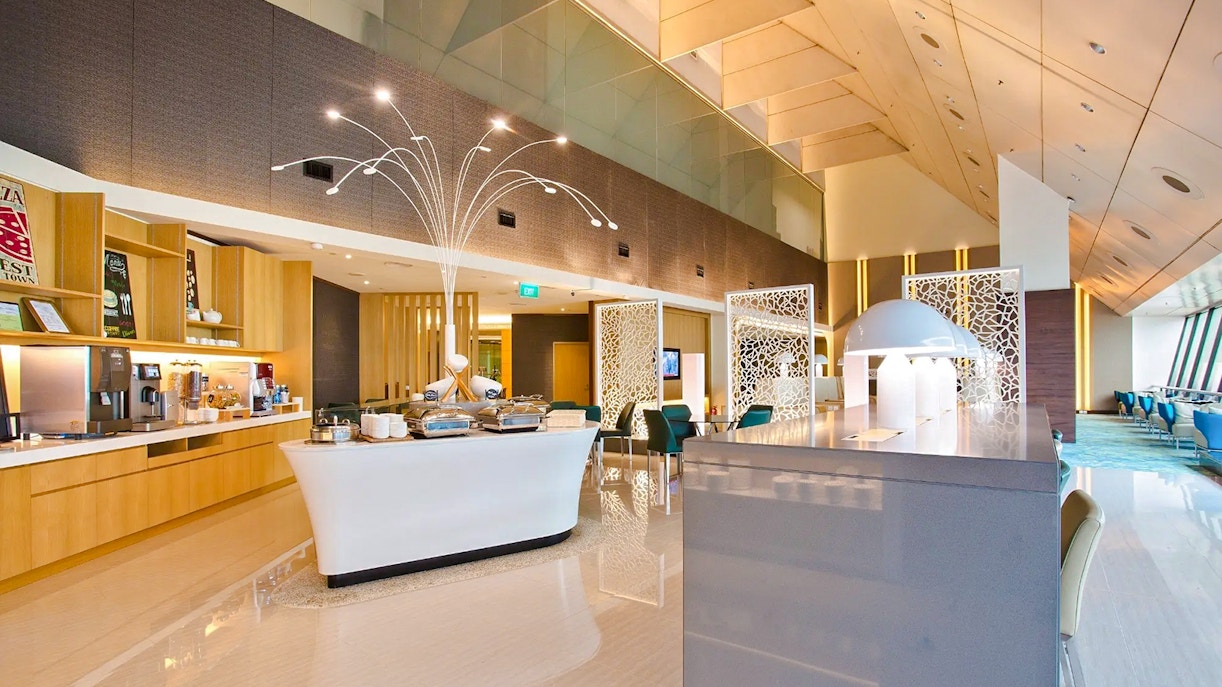 Lounge Buffet, Ambassador Transit Lounge, Changi Airport, Singapore