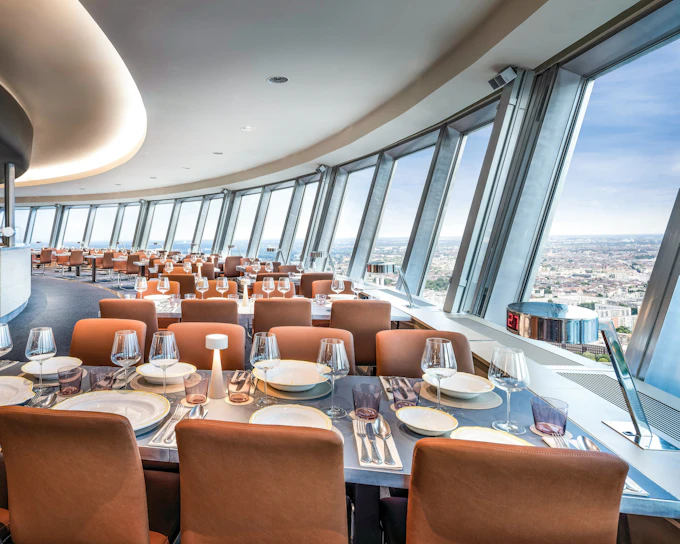 Berlin TV Tower Entry Tickets with Meals & Drinks