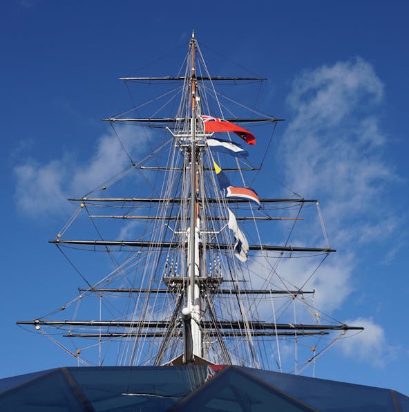 Sail through time on a legendary ship at Cutty Sark London