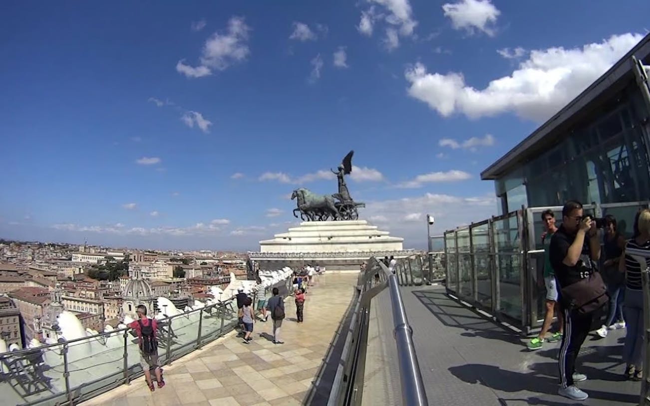 vittoriano complex &  panoramic terrace experience with audioguide-5