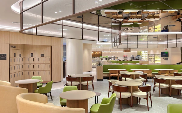 Seoul Incheon International Airport: SkyHub Lounge West at Terminal 2