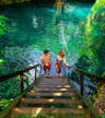 Zwemmen in een cenote