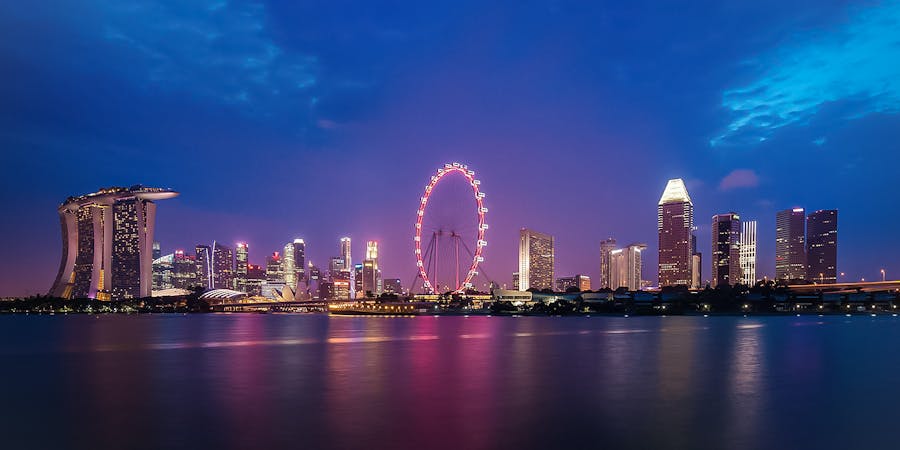 Singapore in February - Singapore Flyer