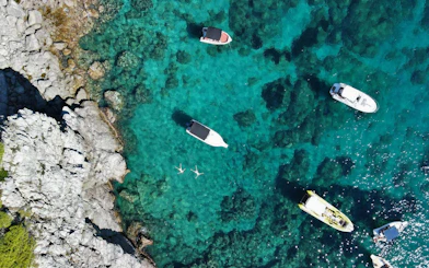 Private Blue Cave & Elafiti Islands Speedboat Tour with Drinks & Snorkeling