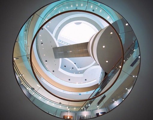 Interior of Bangkok Art & Culture Centre (BACC)