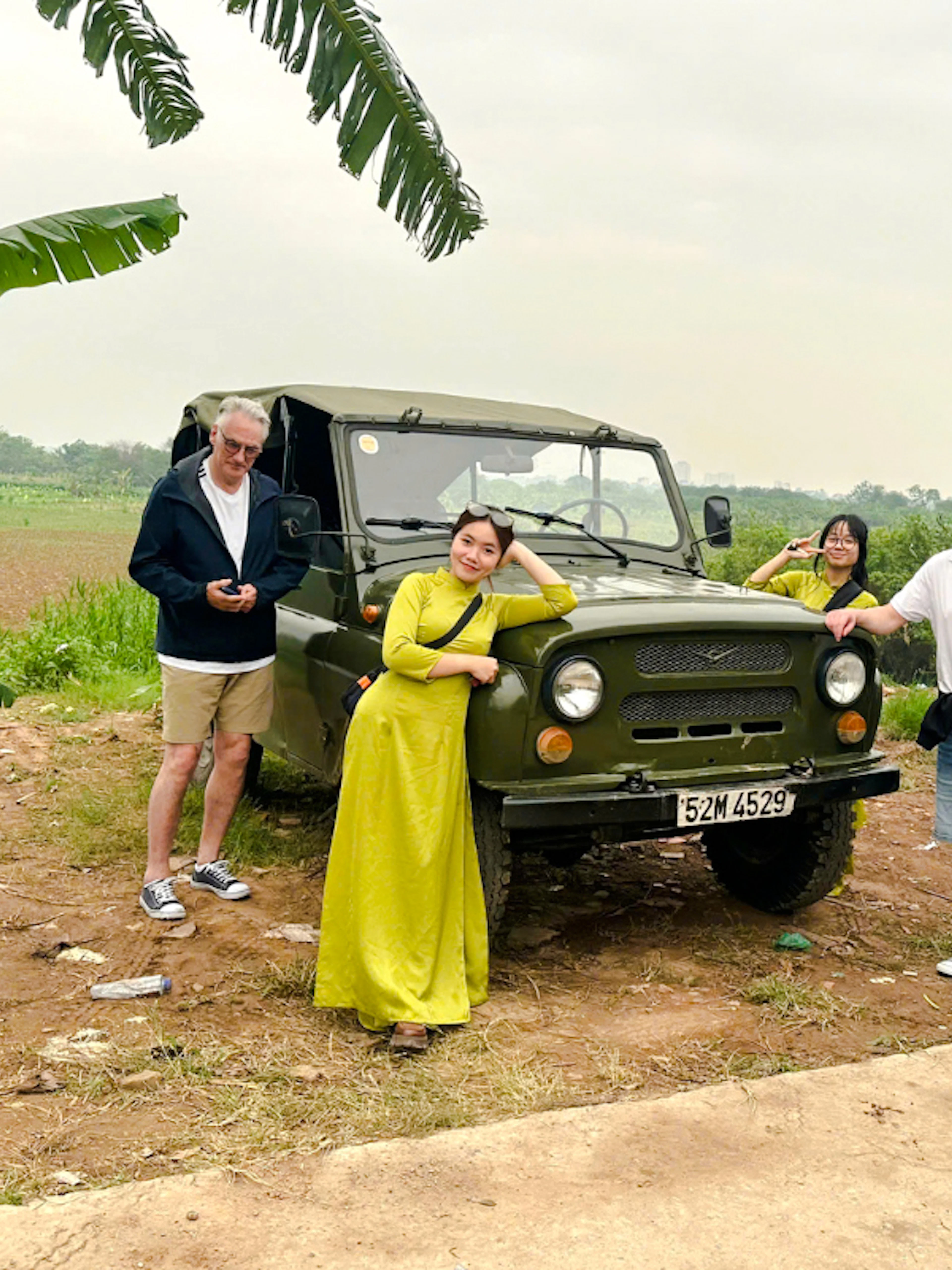 hanoi guided jeep city tour with train street, french quarter and red river communities-1