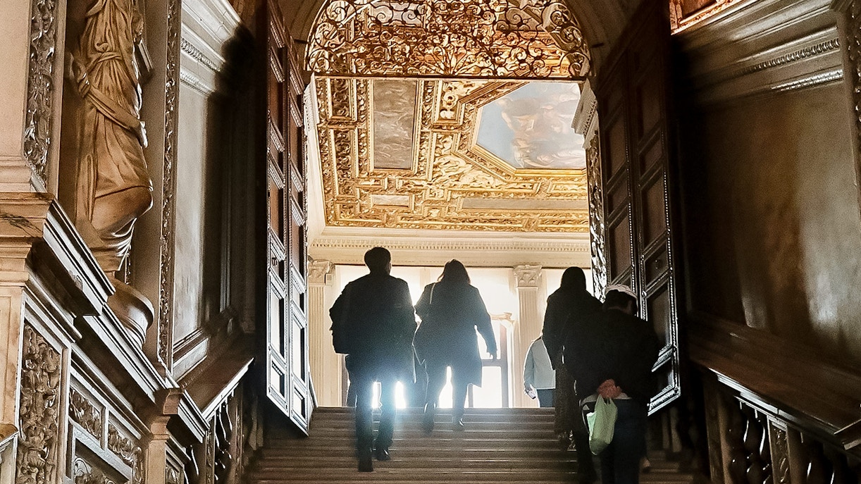 See the Doge's private apartments