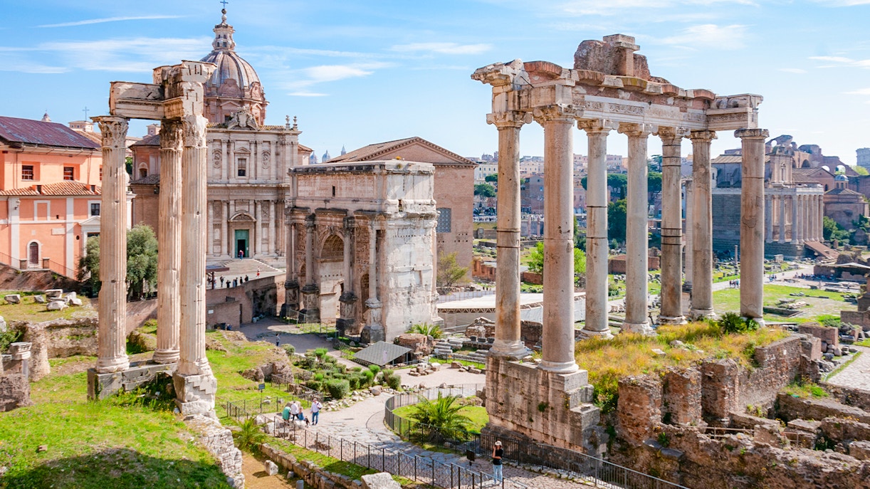 Roman Forum entrance