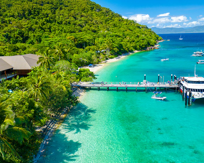From Cairns: Fitzroy Island Round Trip Ferry Transfers