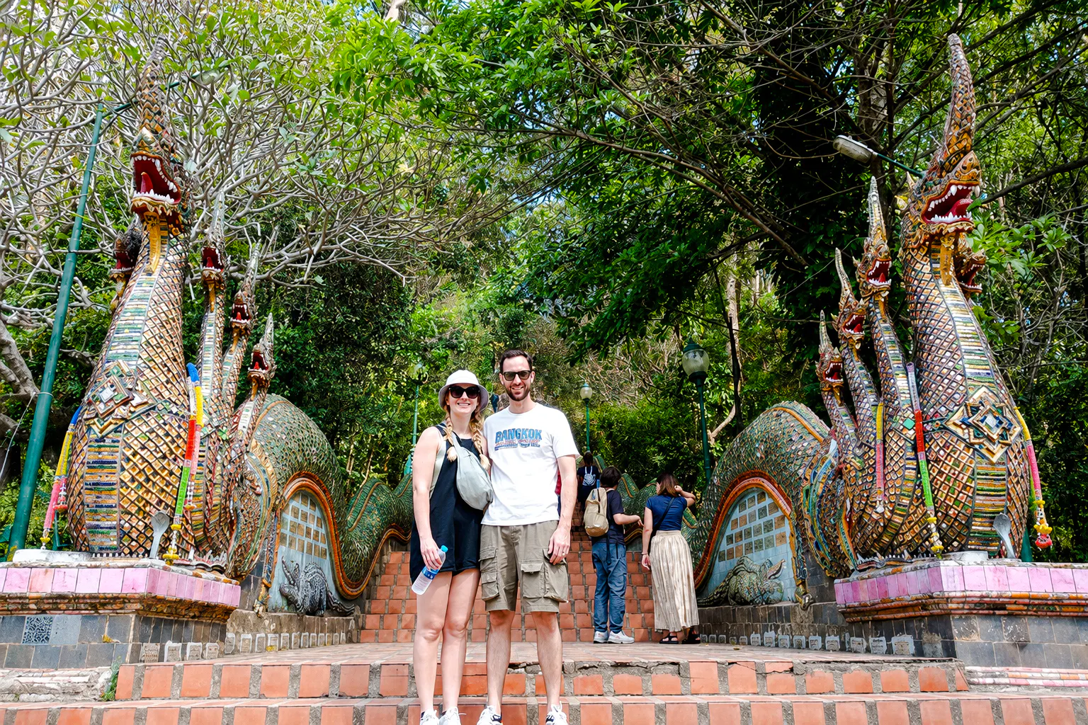 Chiang Mai Doi Suthep Temple and Wat Pha Lat Small-Group Guided Hike on Monk's Trail
