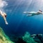 Underwater scooter & snorkeling