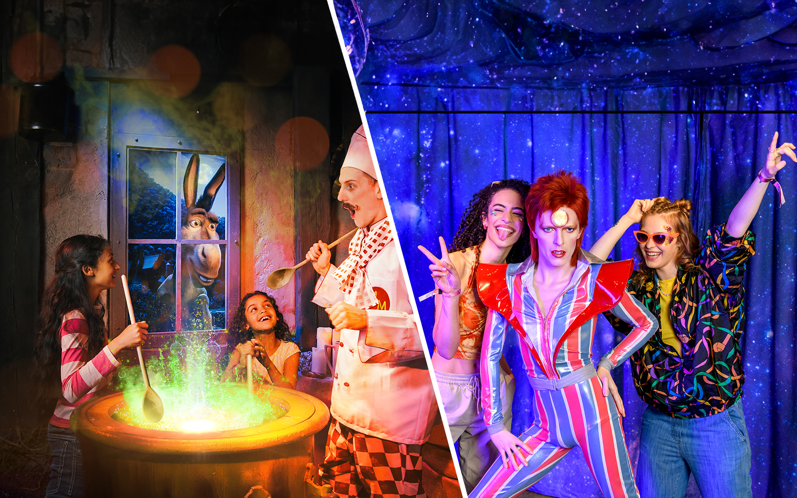 Combo (Save 10%): Shrek's Adventure! London + Madame Tussauds Tickets