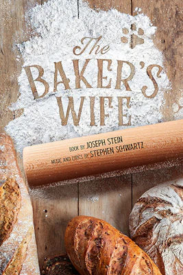 Baker's Wife musical scene with actors performing on stage in New York City theater.