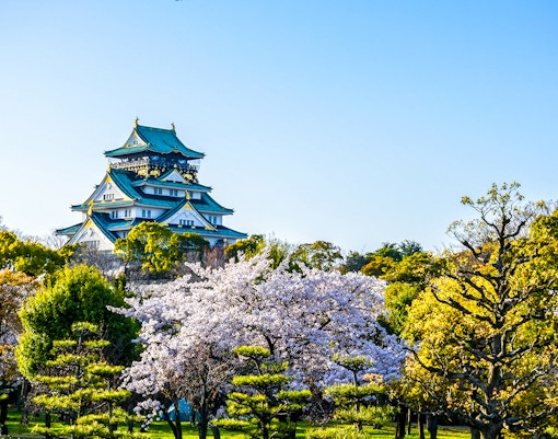 Inside Osaka Castle