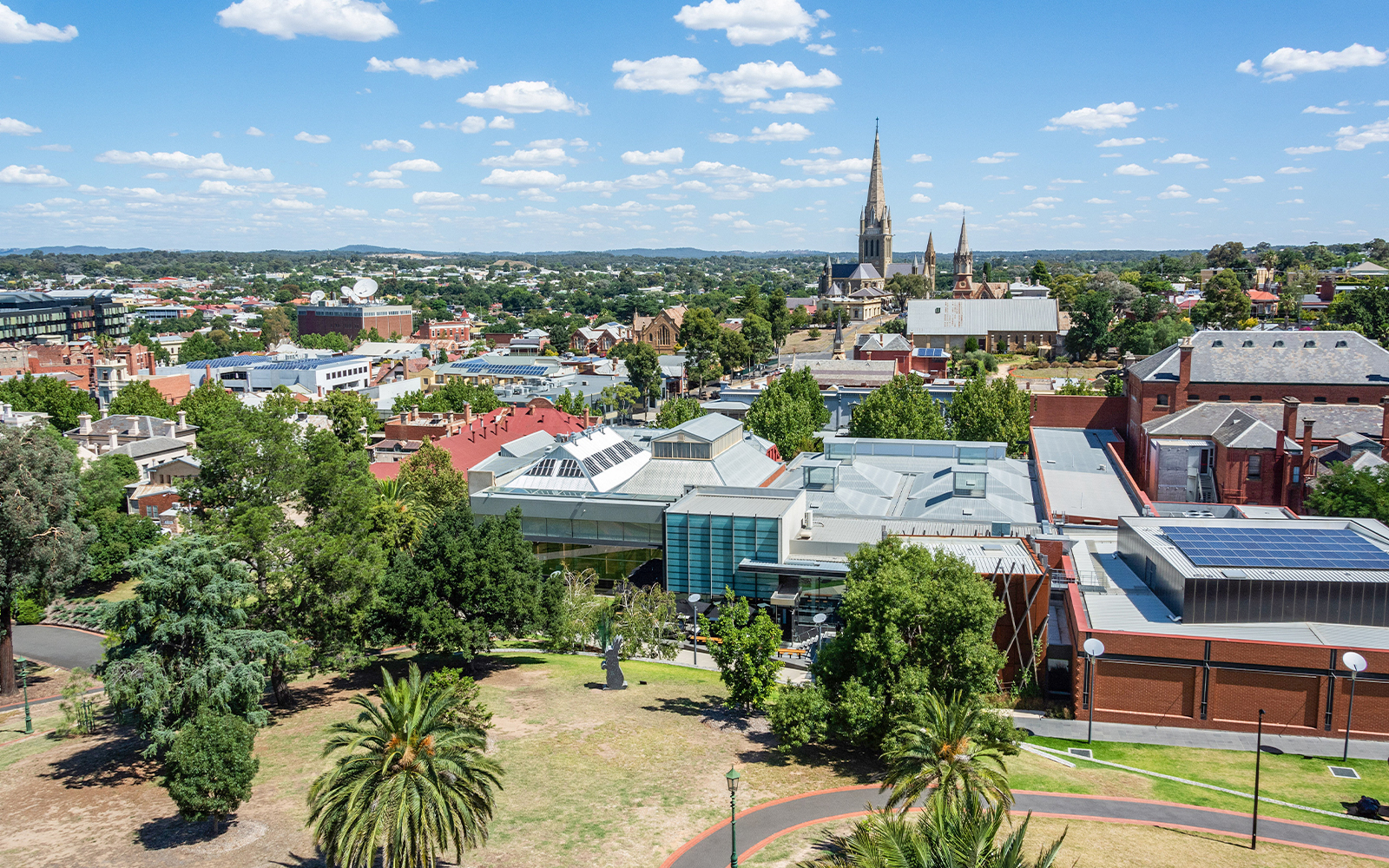 Bendigo city in Australia