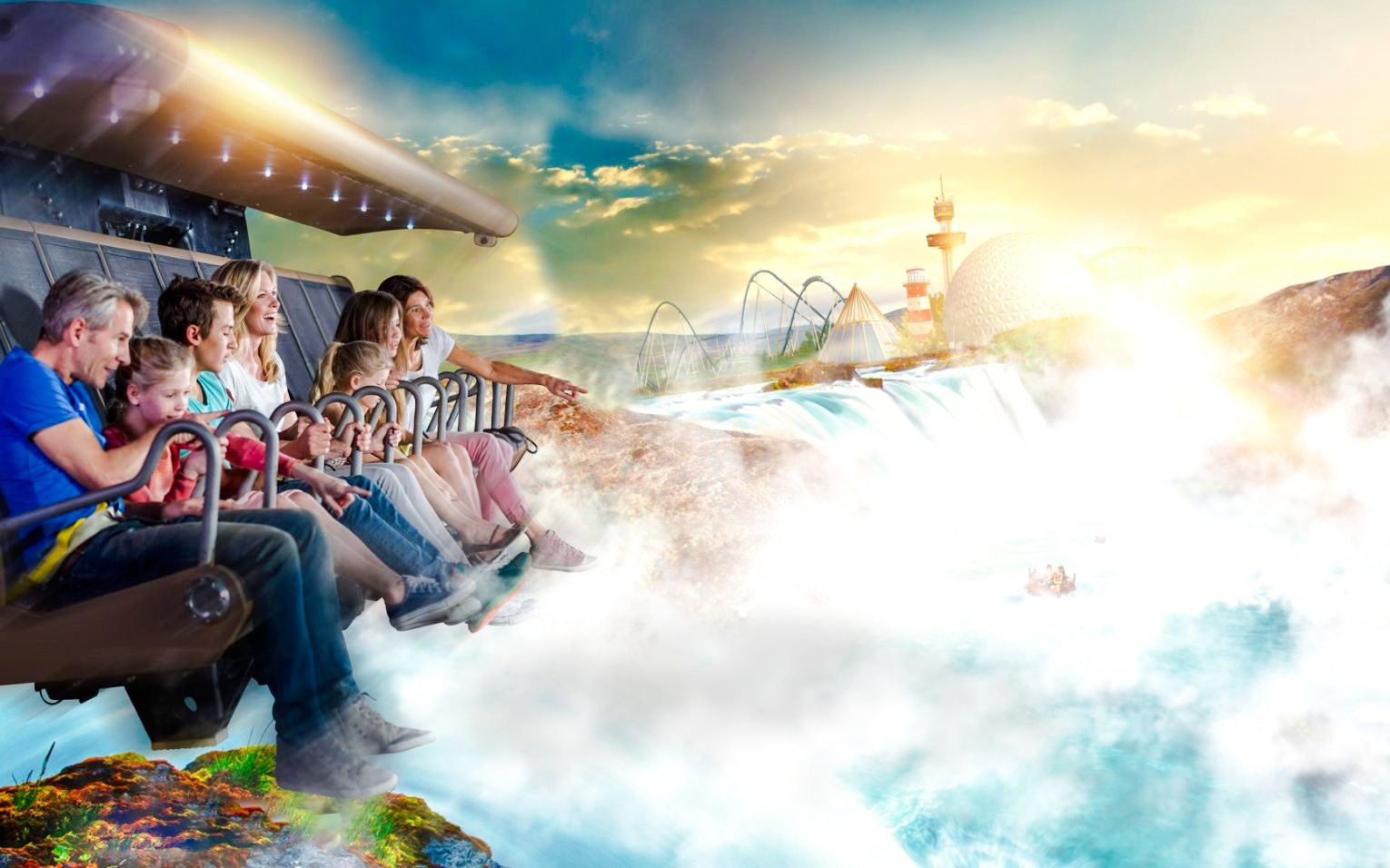 Soar with innovative attractions like the Voletarium’s flying theater