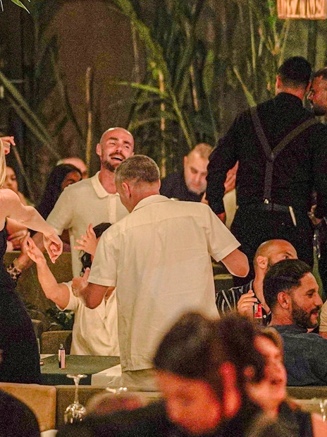 Guests enjoying a lively evening at Nouba Restaurant Dinner Show.