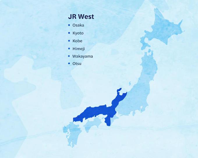 JR West Kansai Area Rail Pass
