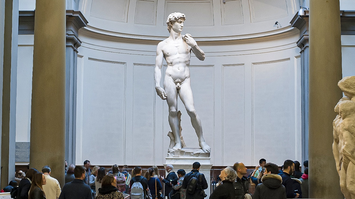 Visit to Accademia Gallery