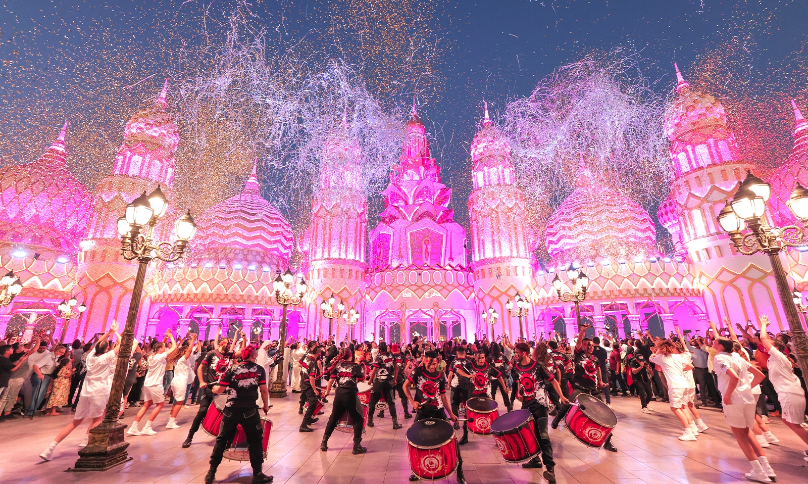 Tourist exploring Global Village Dubai