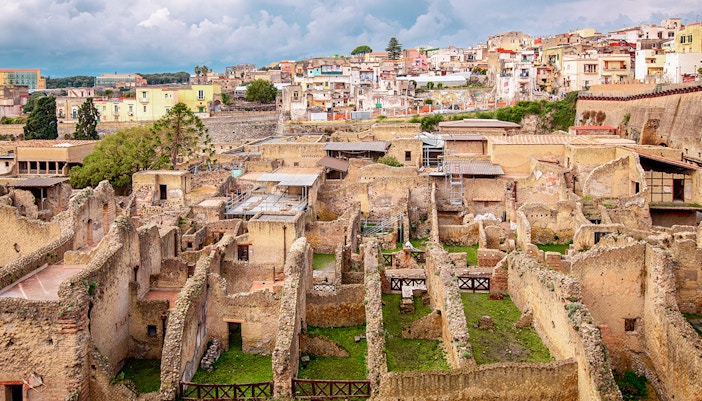 Ancient Roman ruins of Herculaneum