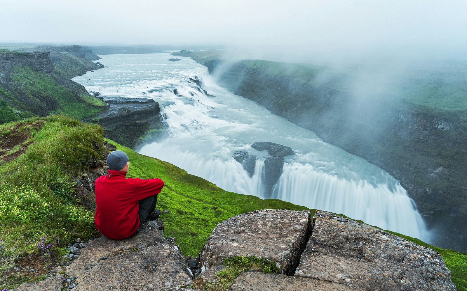 Gullfoss Waterfall in Iceland